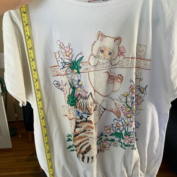 Vintage kitty cat top - Picture 4 of 7